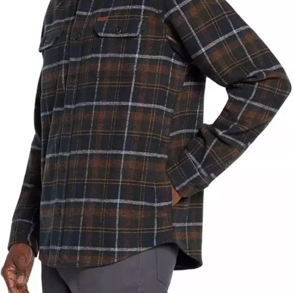 Orvis Men's Heavyweight Flannel Shirt NWT L - Picture 3 of 5